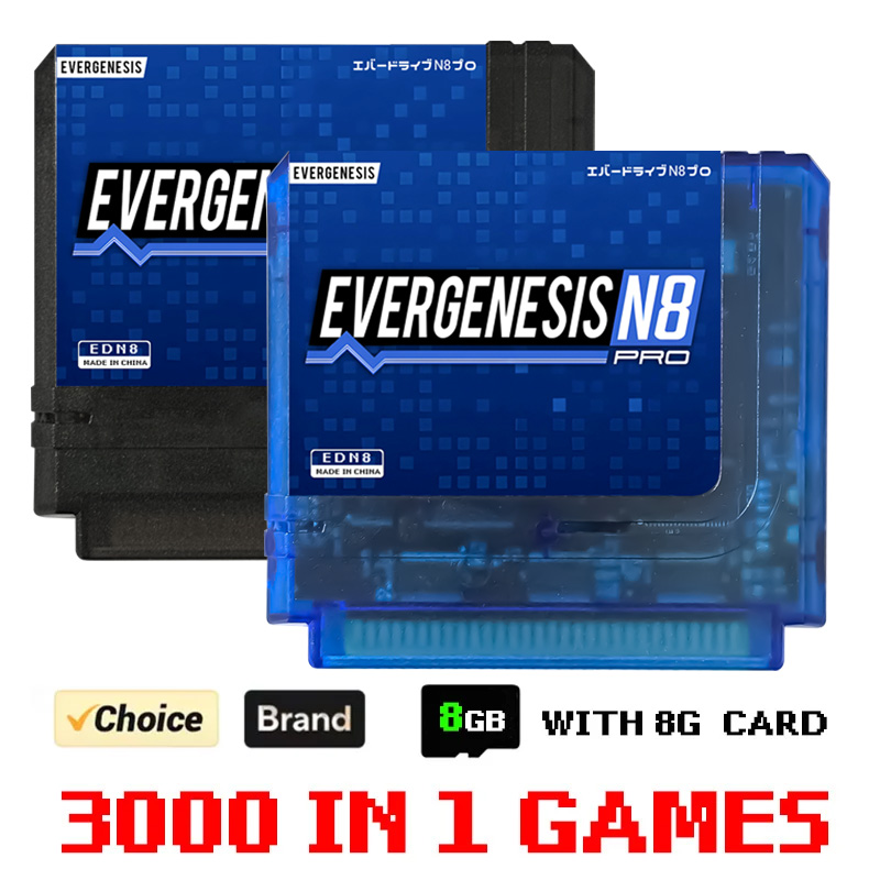Retro Gaming Handhelds - 3000 في 1 بطاقة الألعاب ED