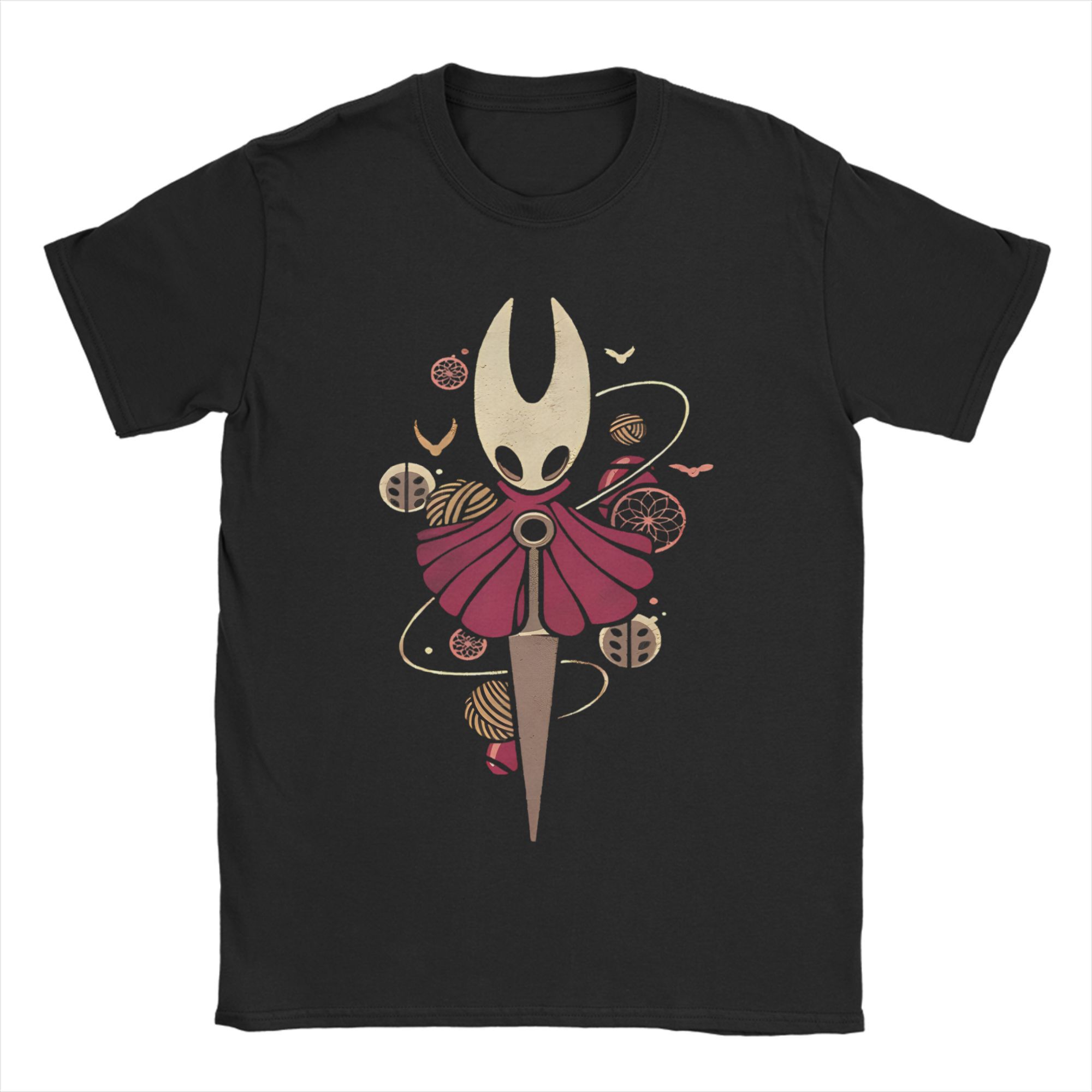 Retro Gaming T Shirt - جوفاء فارس Silksong الدبور تي شيرت