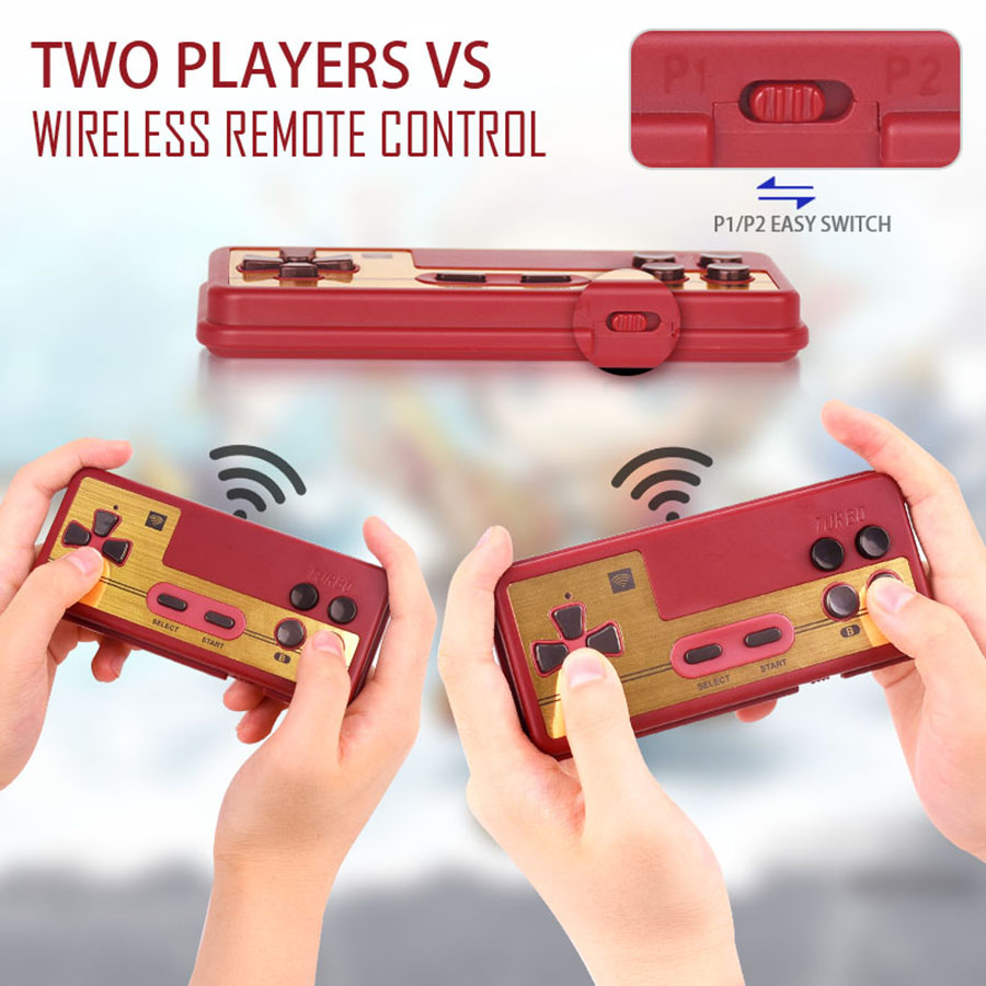 FC وحدة تحكم ألعاب فيديو صغيرة - مراجعة Retro Gaming Devices وسعره