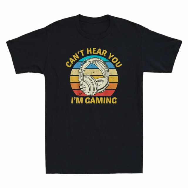 تي شيرت I'm Gaming Cotton Funn - مراجعة Retro Gaming T Shirt وسعره