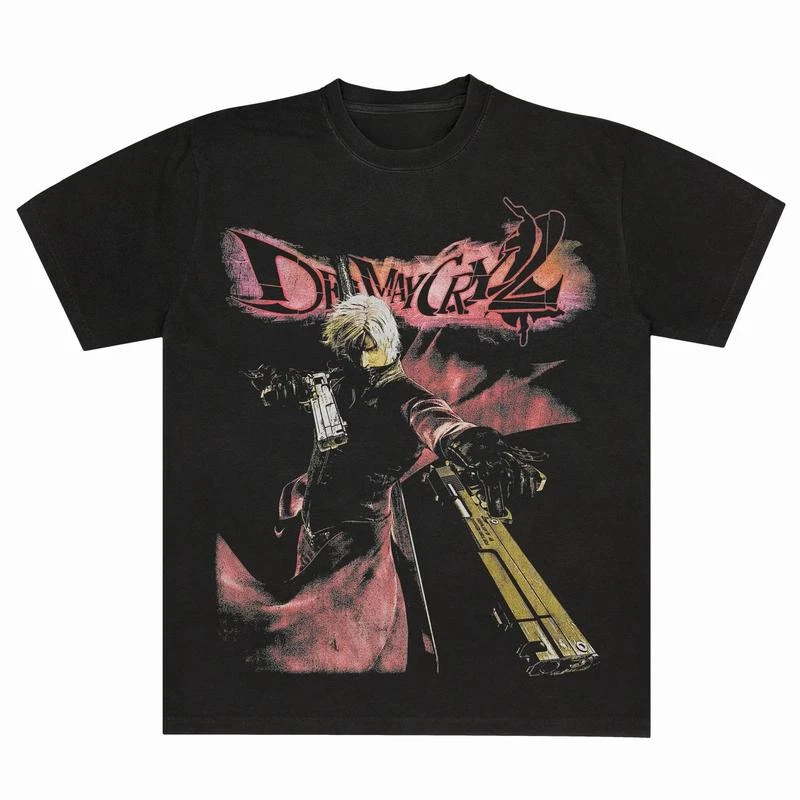 تي شيرت ديفل ماي كراي 2 دانتي، - مراجعة Retro Gaming T Shirt وسعره
