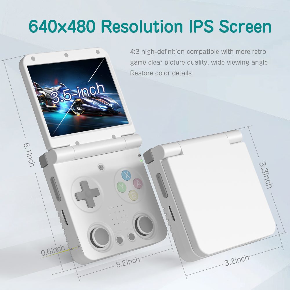 MIYOO FLIP V2 مشغلات الألعاب ا - مراجعة Retro Gaming Os Linux وسعره