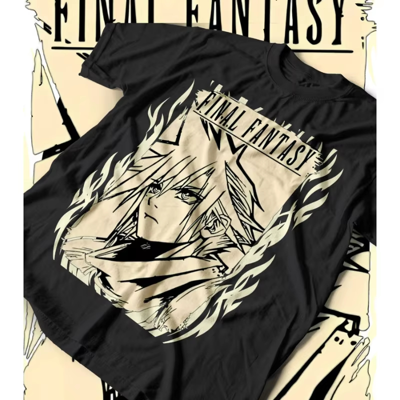 تي شيرت فاينل فانتسي VII ريبير - مراجعة Retro Gaming T Shirt وسعره