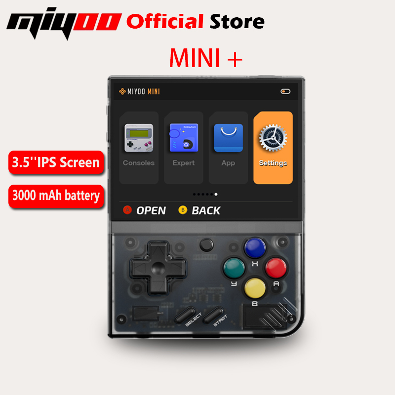 MIYOO Mini Plus وحدة تحكم ألعا - مراجعة Retro Gaming Download وسعره