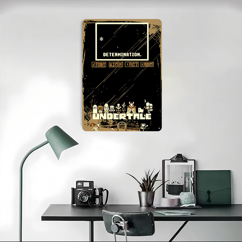 لافتة معدنية مخصصة بتصميم Unde - مراجعة Retro Gaming At Home وسعره