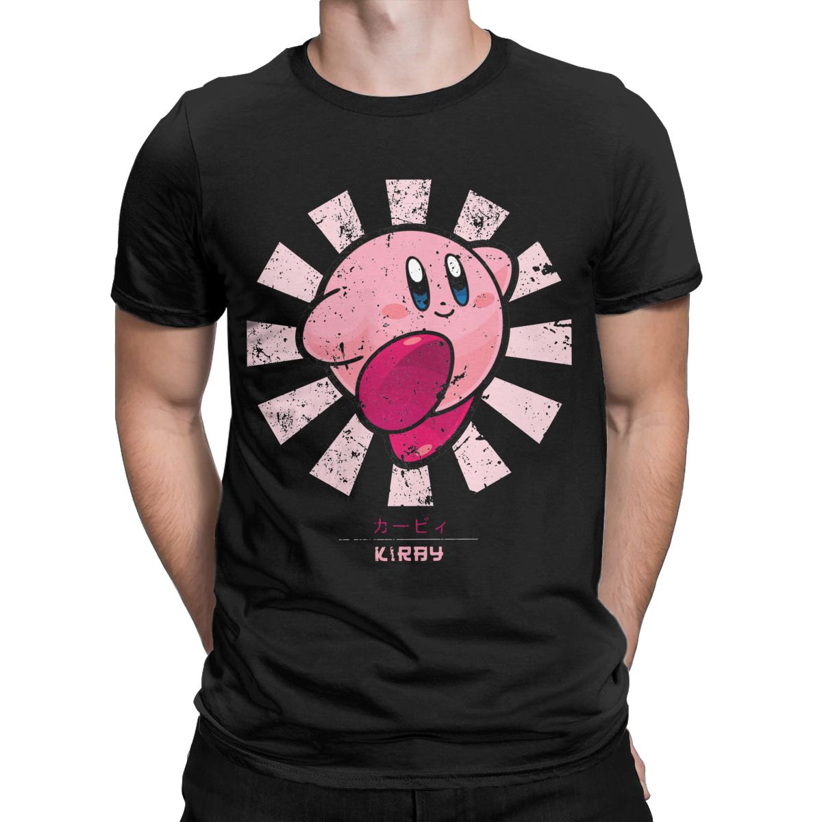 تي شيرت كيربيز ريترو ياباني لل - مراجعة Retro Gaming T Shirt وسعره