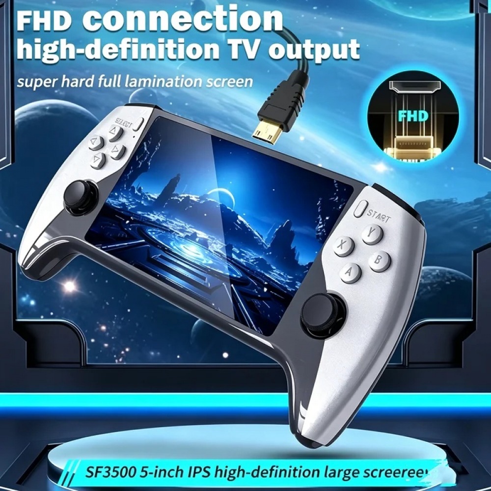 جهاز ألعاب محمول SF3500 بشاشة  - مراجعة Retro Gaming Devices وسعره